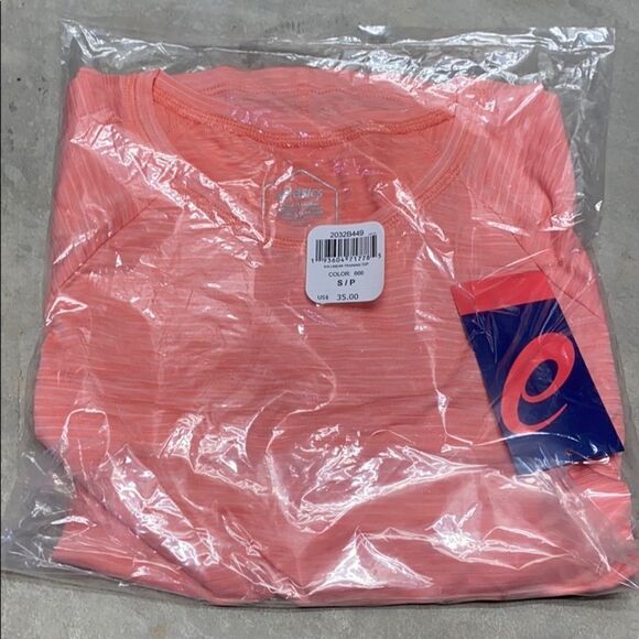 ASICS- SHORT SLEEVE LINEAR TRAINING TOP (27) - Picture 6 of 6